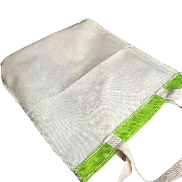 Wicked "I Think I'll Try Defying Gravity" Logo Tote Bag Green Witch Elphaba - Picture 6 of 8